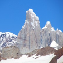 East and north face of Cerro Torre